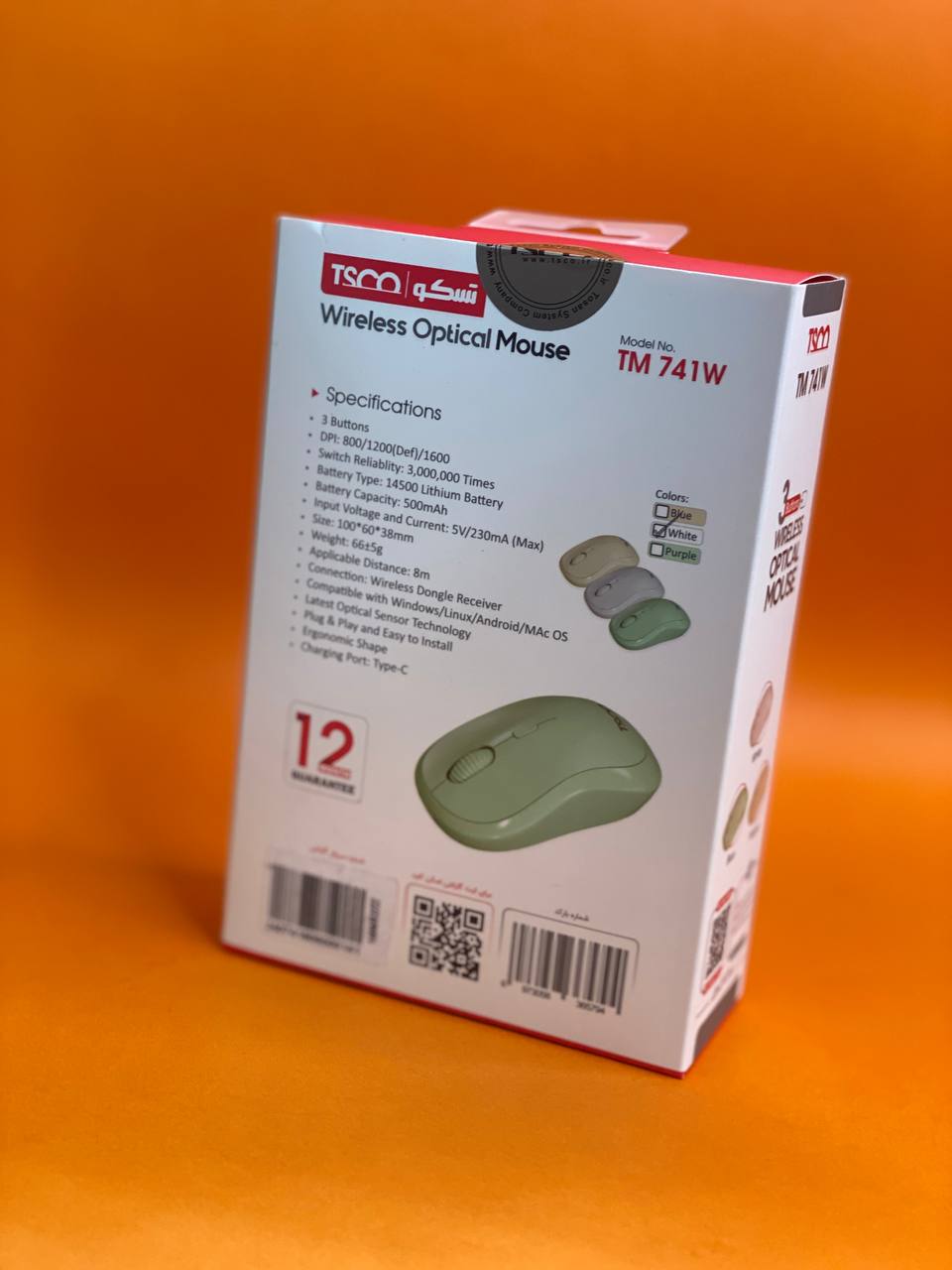 موس بیسیم تسکو tm741