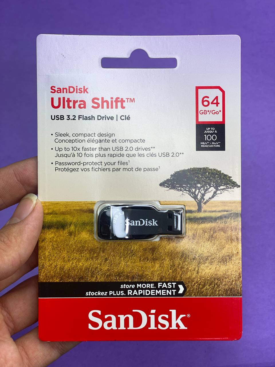فلش SanDisk مدل  Ultra Eco ظرفیت 64GB