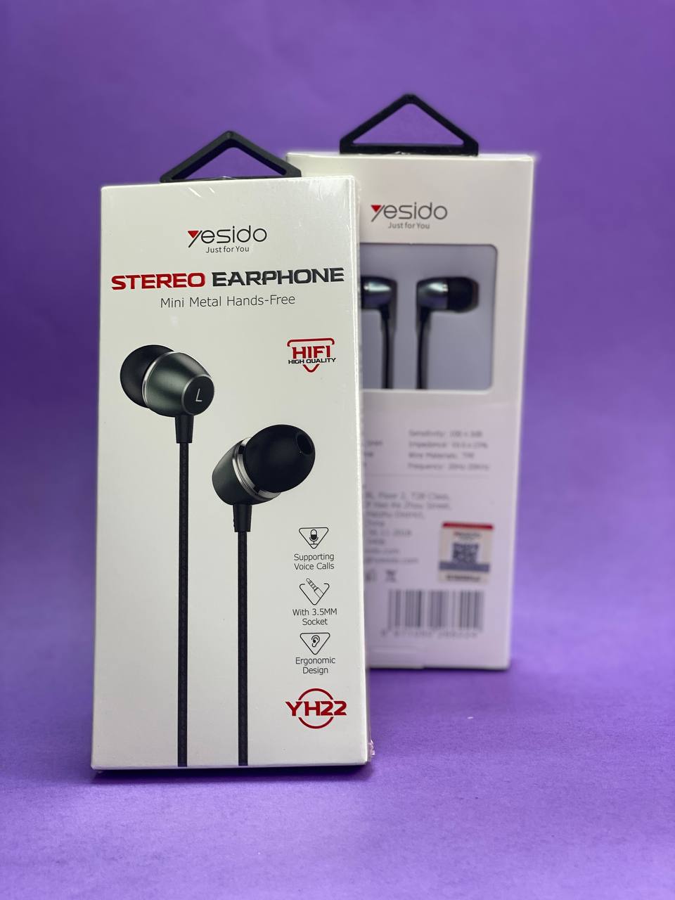 هندزفری سیمی YESIDO مدل YH22