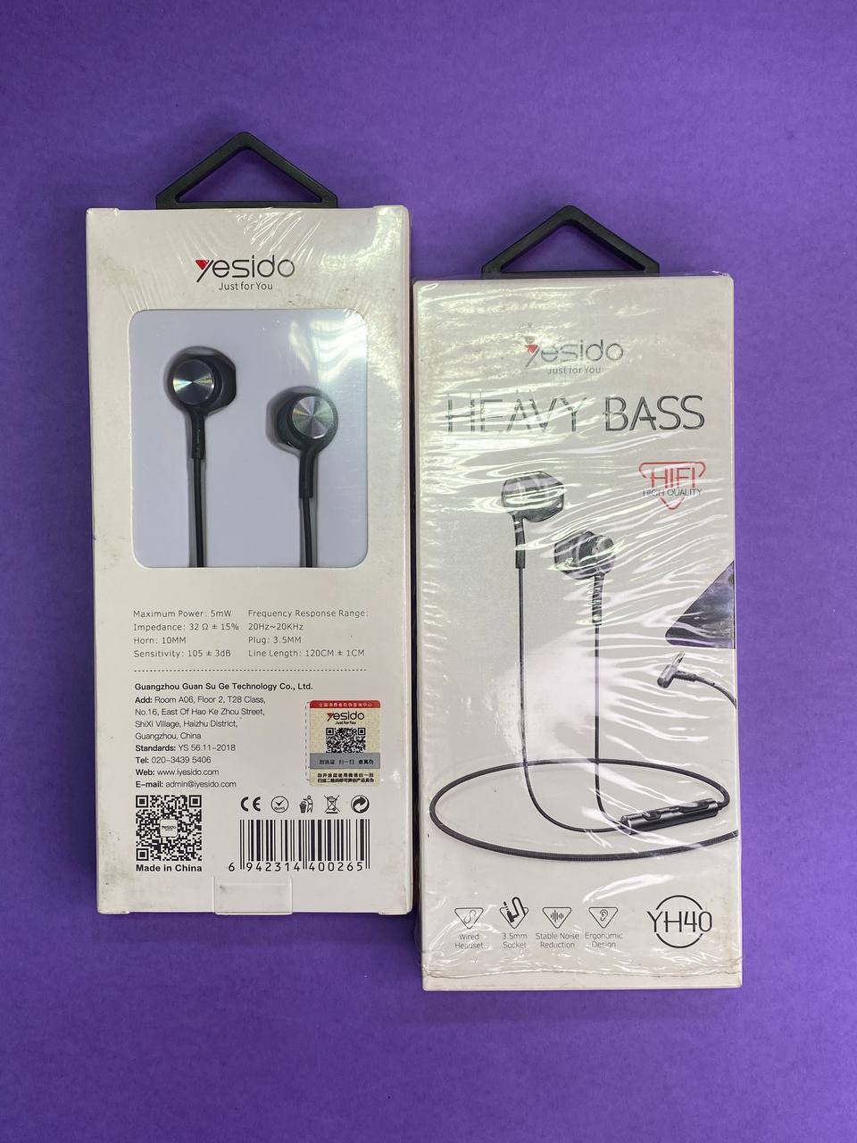 هندزفری سیمی YESIDO مدل YH40