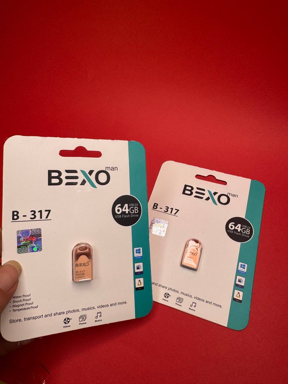 فلش Bexo مدل B-317 ظرفیت 64GB