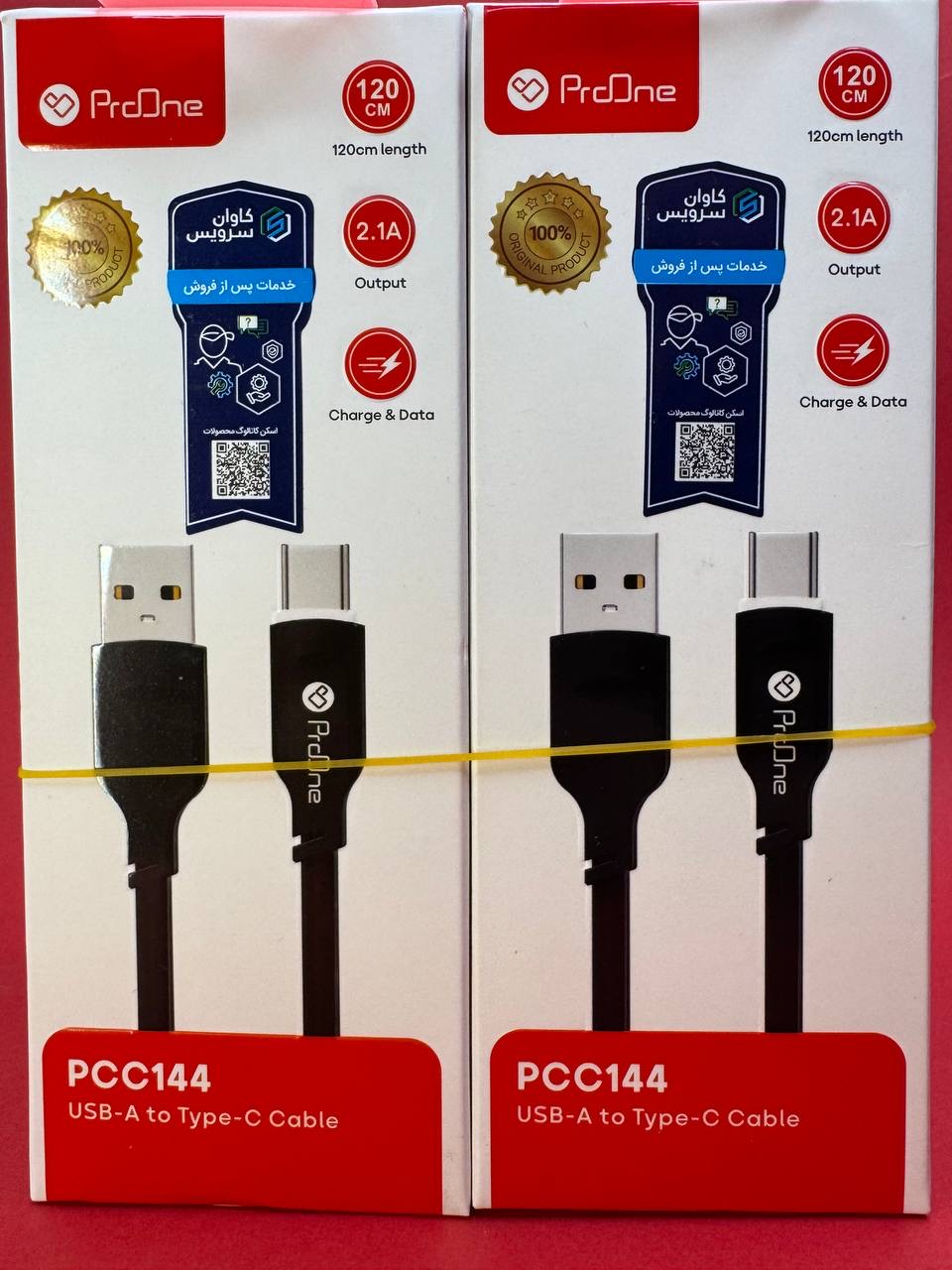 کابل شارژ ProOne Type-C مدل PCC144