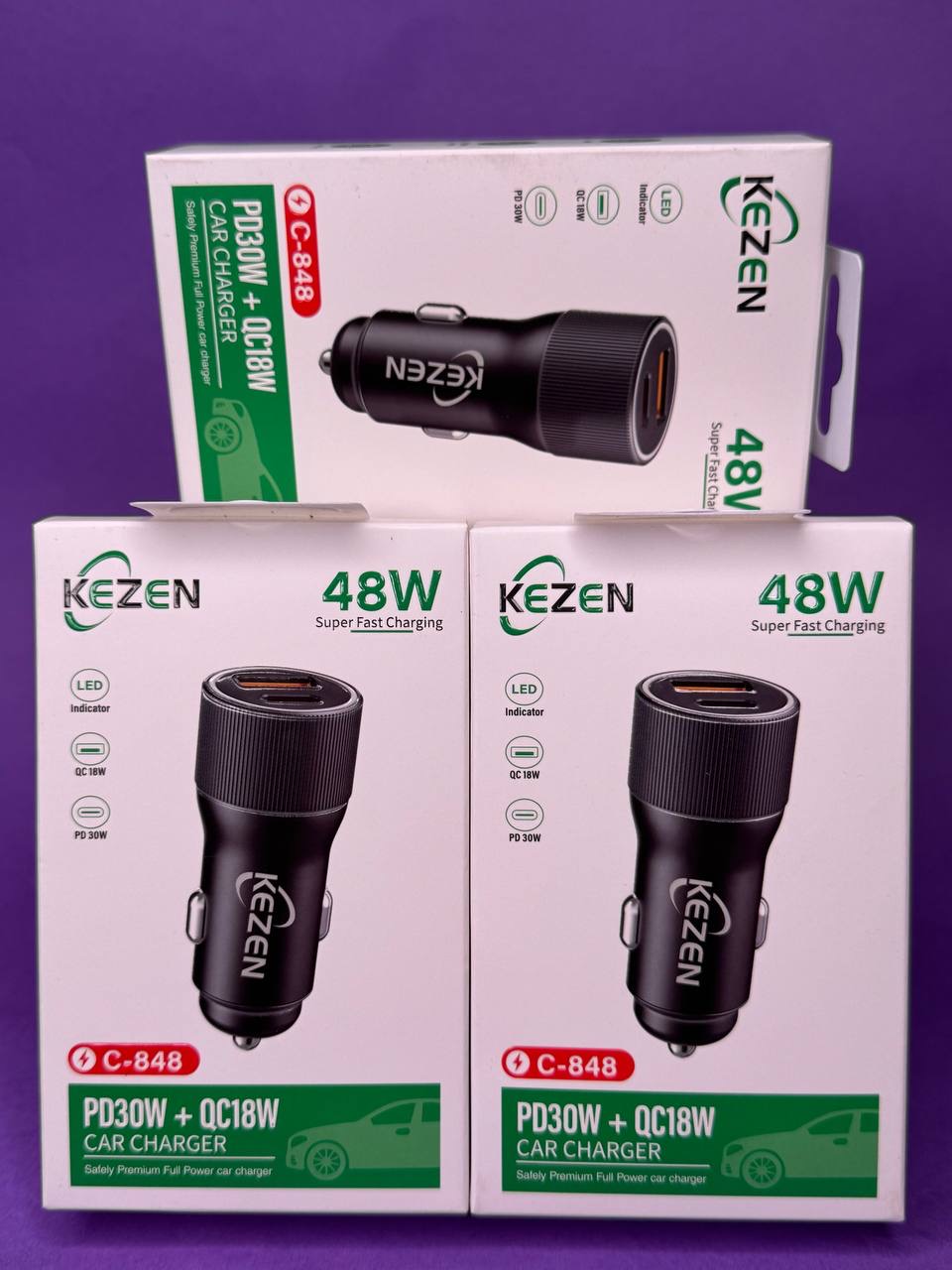شارژر فندکی Kezen مدل C848