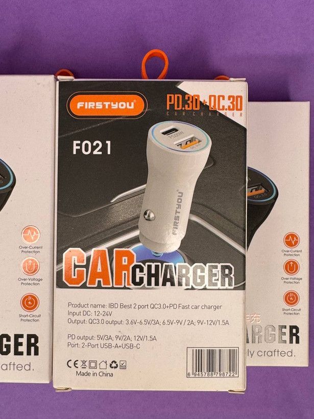 شارژر فندکی Firstyou مدل F021